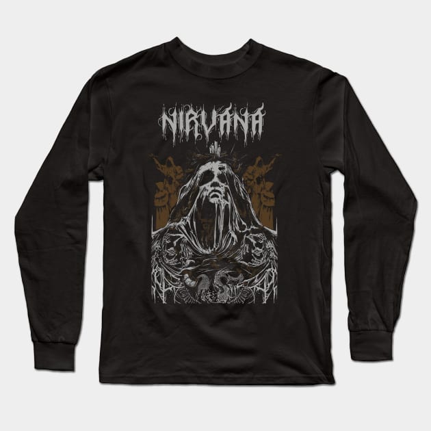 Nirvana Long Sleeve T-Shirt by Motor liar 